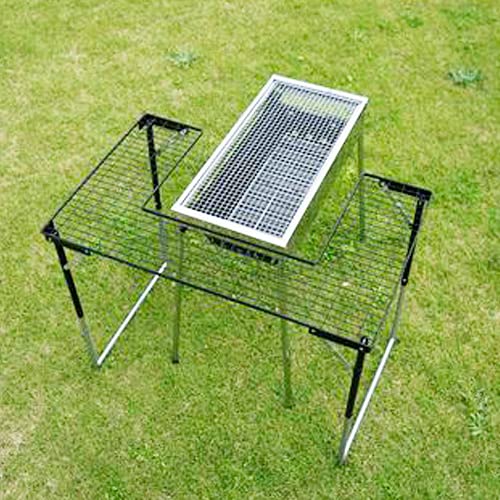 BBQ TABLE with GRILL NET バーベキューネットテーブル Amazon