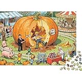La Calabaza premiada Que explotó Puzzle De Madera Impermeable DIY Puzzles De 1000 Piezas para Adultos Imposible Rompecabezas Juegos Desafiantes