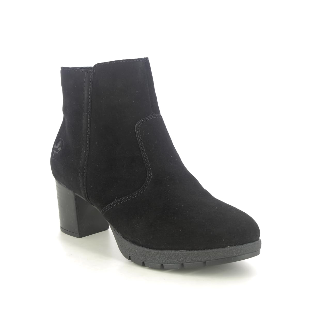 Rieker Women's 77665 Ankle Boots, Black, 41 EU, Black, 7.5 UK