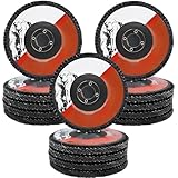 CXAFQ 15-Stück Elastische Lamellenschleifscheibe, Fächerscheiben, Fächerschleifer, Effizientes Schleifen, Außendurchmesser 100 Mm, Geschwindigkeit 80m/s, Geeignet Für Alle Arten Von Schleifmaschinen