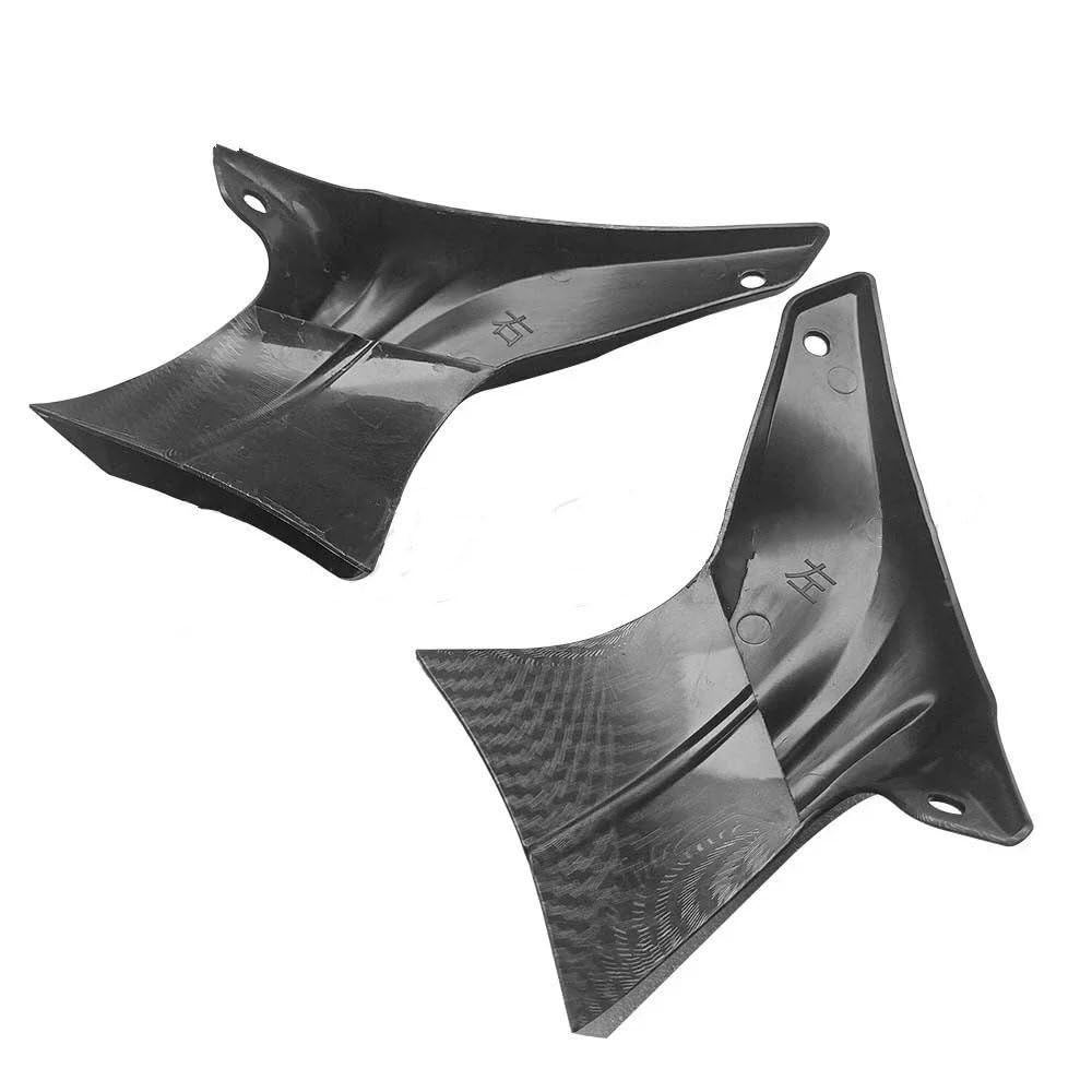 Conducto de Aire Conducto Aire Freno Delantero para ZX-6R ZX6R ZX-10R ZX10R Z1000 Z1000R ZZR 1400 | Accesorios para conductos de refrigeración de aire de pinza de freno de motocicleta(Carbon look)