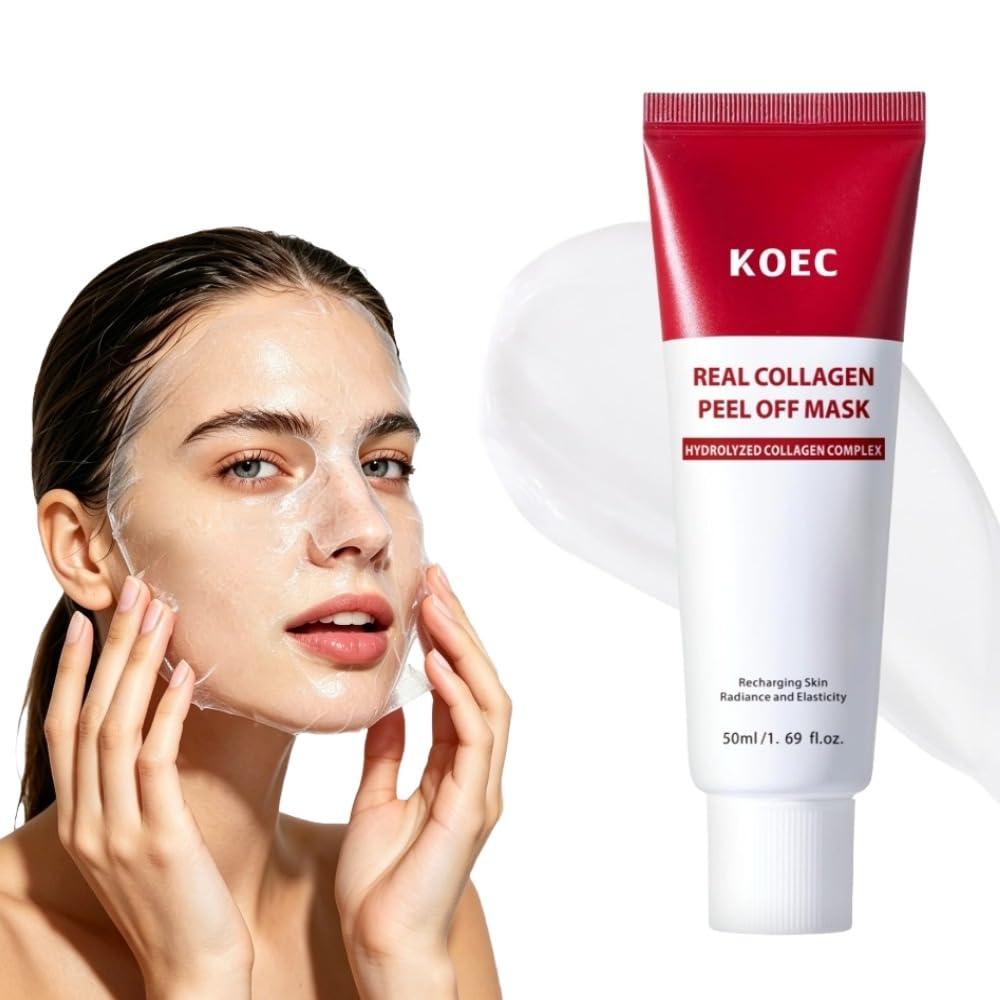 Amazon.com : KOEC Collagen Night Peel Off Face Mask,Hydrating