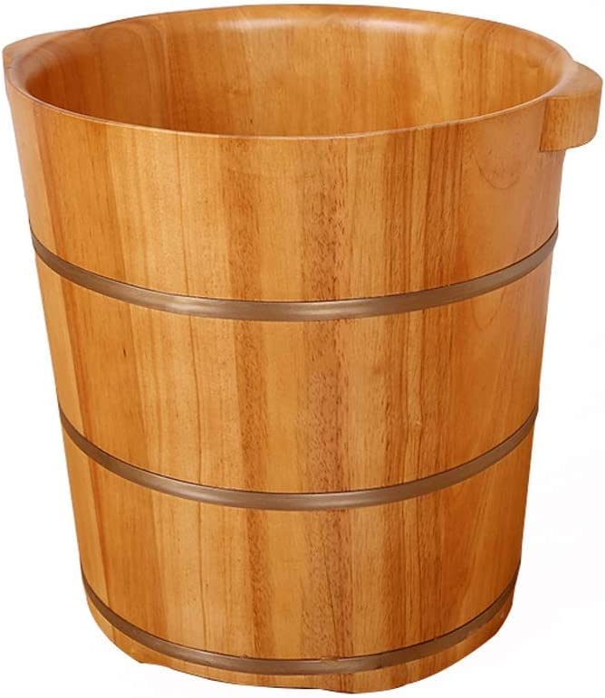 Masajeador Spa para Pies con Cubeta de Madera