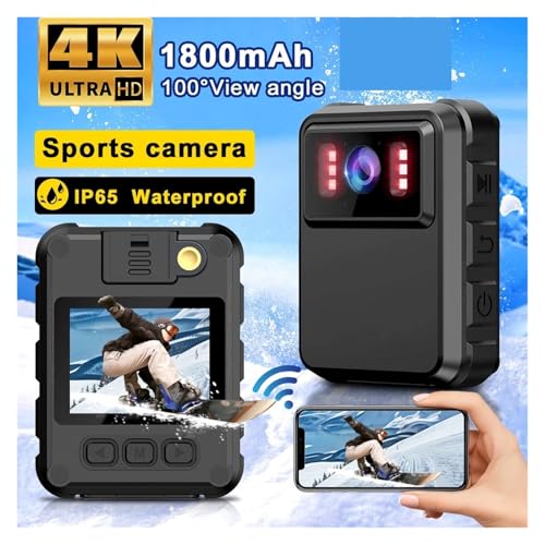 LNBBEQ yingchangbaihuoshanghang Cámara 4K miniatura 3