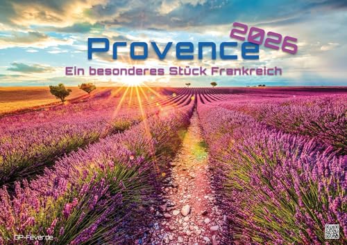 Provence - ein besonderes Stück Frankreich - 2026 - Kalender DIN A2: Der Wandkalender mit den schönsten Motiven aus dem Südosten Frankreichs für das ... extragroßen Format DIN A2 (ca. 60 x 42 cm)!