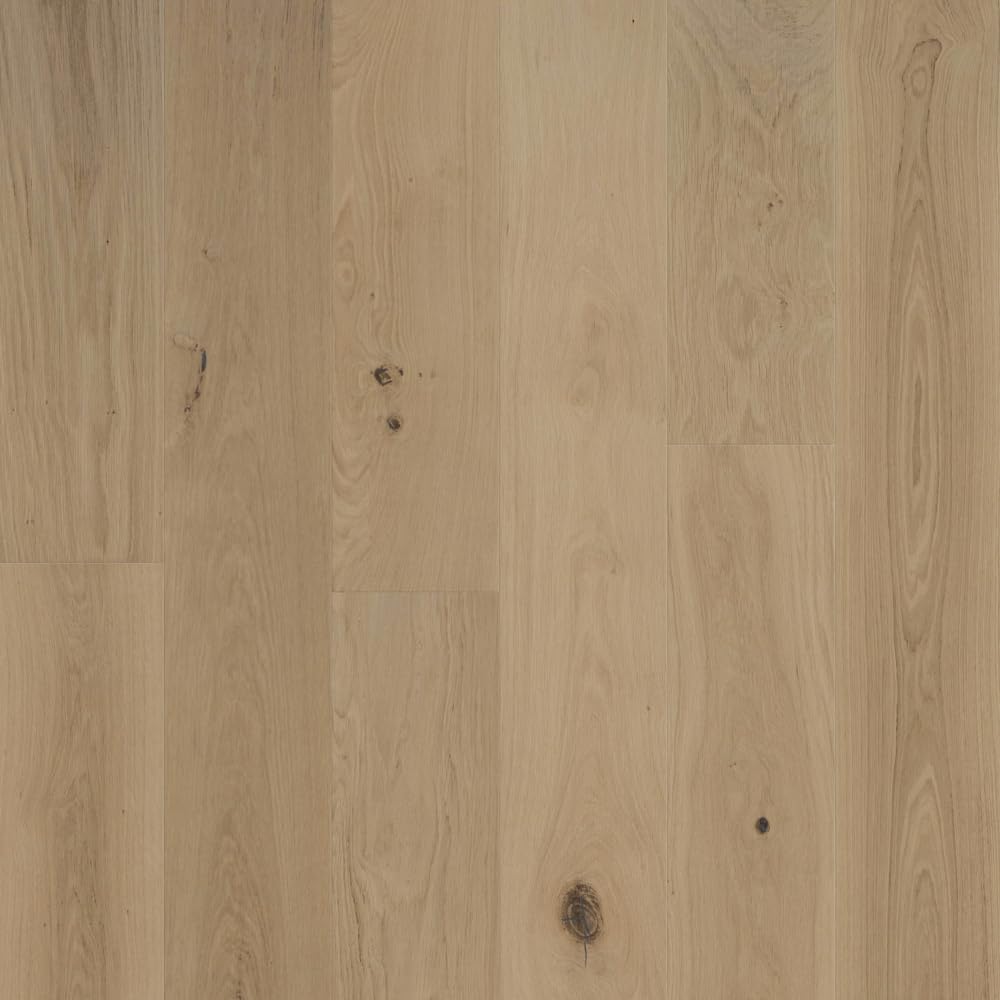 Wide Plank 7 1/2" x 5/8" European French Oak Unfinished (Micro Bevel) Engineered Wood Flooring Sample at Discount Prices by Hurst Hardwoods