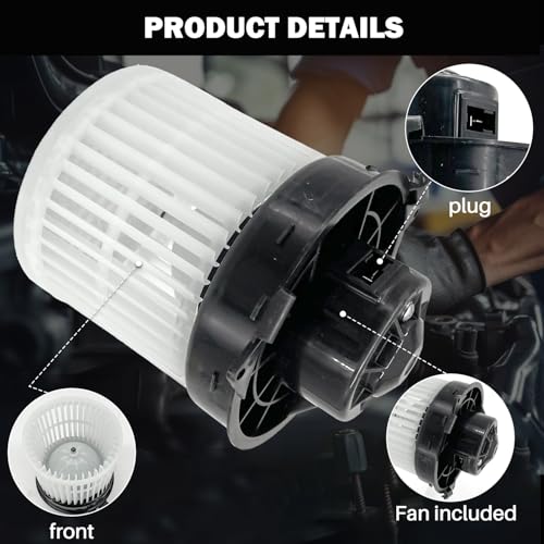 Image of 700285 AC Heater Blower Motor Fan Assembly Fit for Nissan Versa 2012-2017， for Nissan Versa 2014-2017 Note 272263AN0A