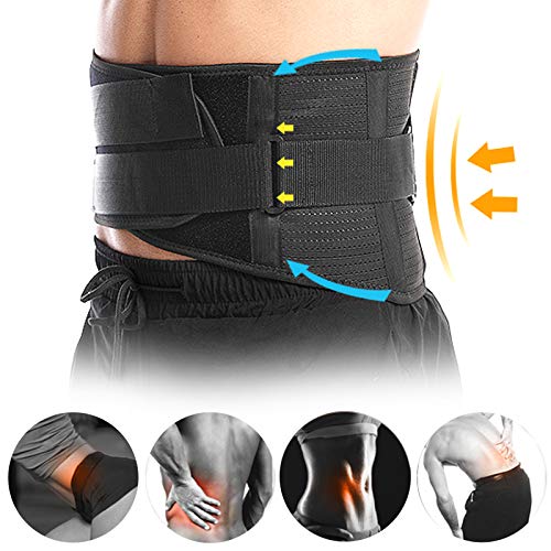 Faja deportiva ajustable tiras malla transpirable talla L miniatura 2