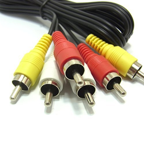 Amazon | AVコード 赤白黄 ピンコード RCA プラグ ケーブル 1.0m