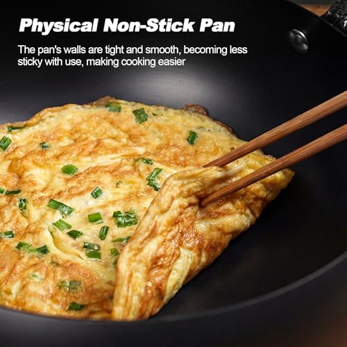 Wok de hierro fundido japonés 9.5 pulgadas miniatura 4
