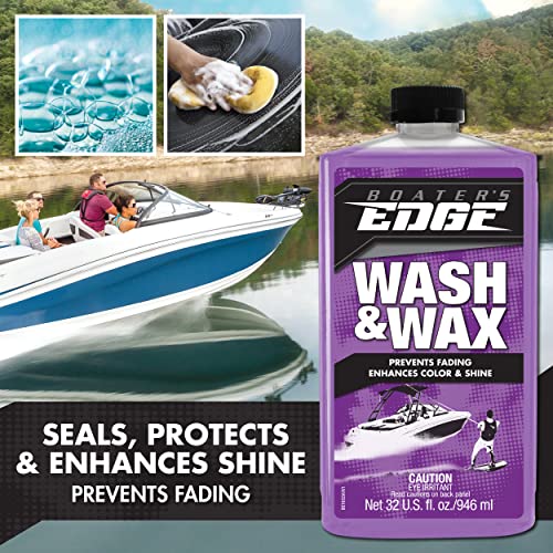 BOATER'S EDGE Wash & Wax - 32 OZ One-Step Wash + Wax miniatura 3