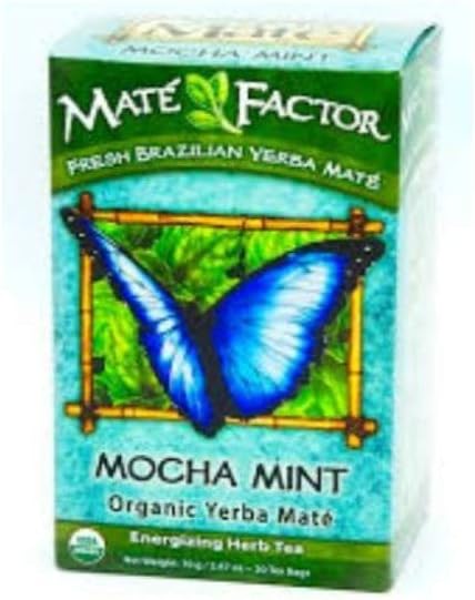 The Mate Factor Yerba Mate Energizing Herb Tea, Mocha Mint , 20 Tea Bags (Pack of 3)