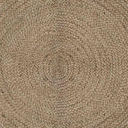 Alfombra de arpillera gris para proteger suelos del frío 6