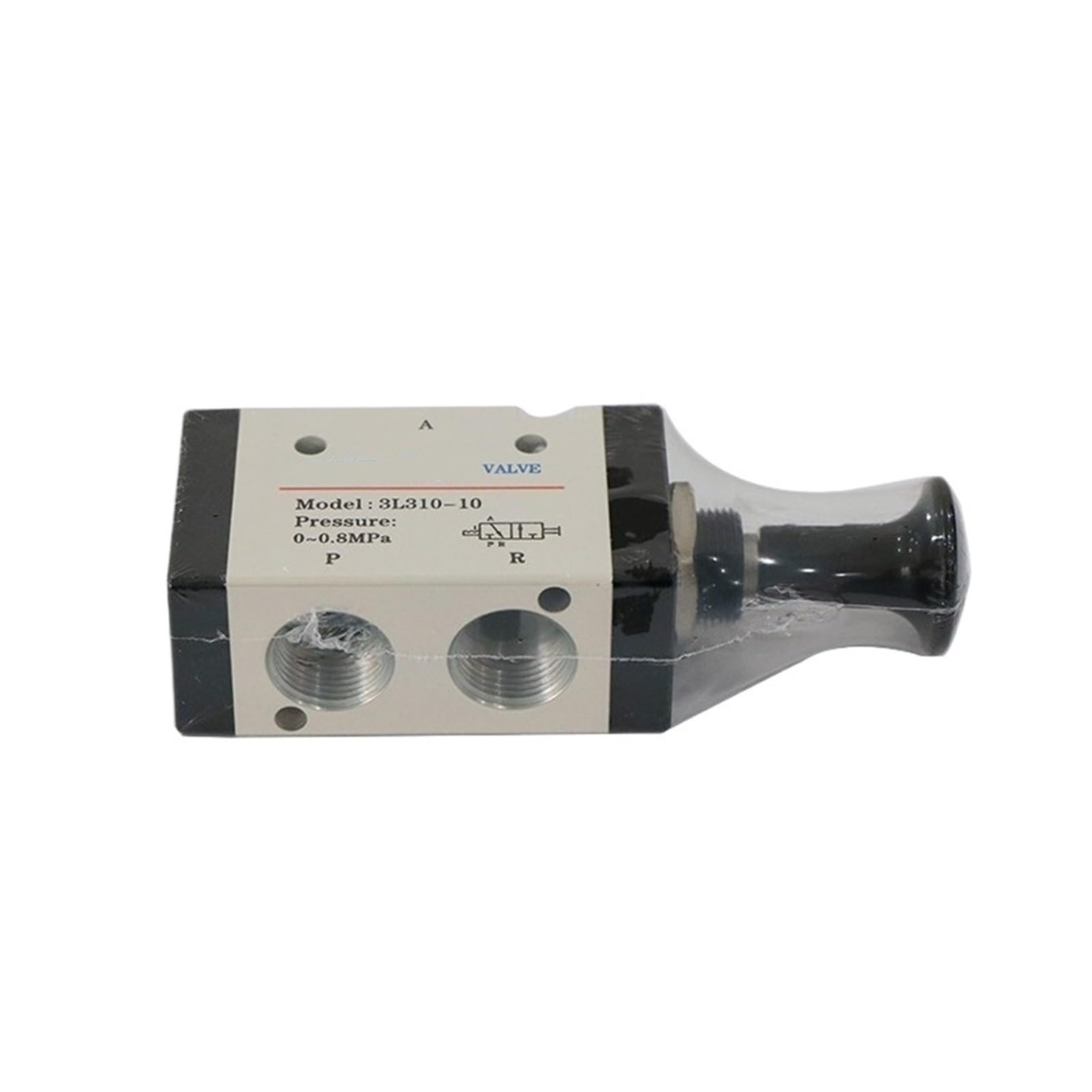 Válvula de empuje 3L210-06, válvula solenoide serie 3L, interruptor neumático, válvula Manual, 1 Uds.