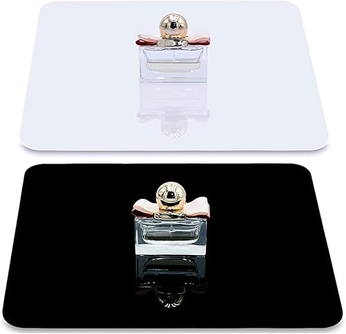 PULUZ Tablero de fondo de pantalla reflectante de acrílico de 8 x 8 pulgadas para fotografía de fondo, tablero de exhibición para productos