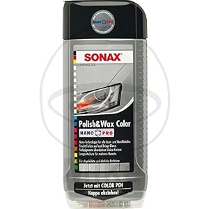 SONAX – Polish & Wax Color NanoPro silber/grau 0,5 l