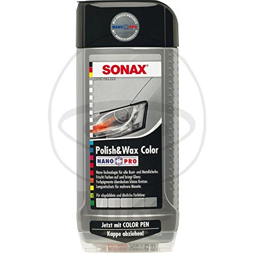 Preisvergleich Produktbild Polish & Wax Color NanoPro silber / grau 0,5 l