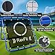 Rebounder für Fußball – Verstellbares Doppelseitiges Rebounder-Netz mit Ziel, für Fußball, Baseball, Tennis, Rugby – Trainingsnetz mit robustem Stahlrahmen – 80/100/120 cm Trainingszubehör Inn