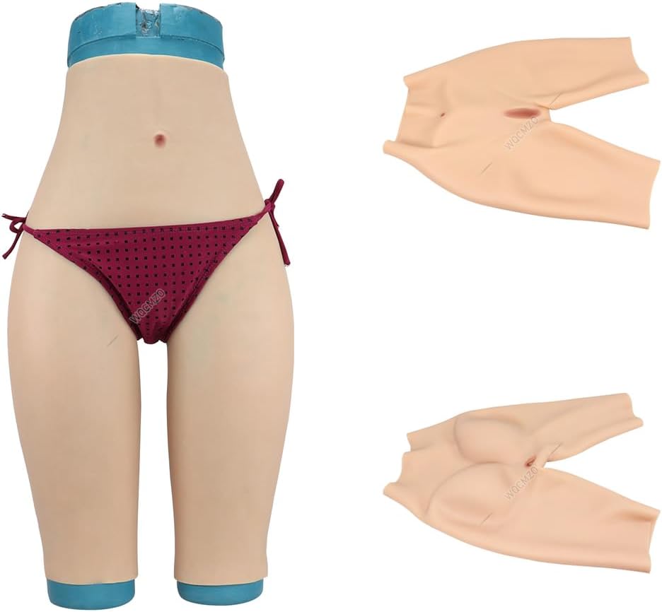Crossdresser Silicone Panties Realistic Fake Vagina Shorts Hiding Gaff Boxer Briefs for Transgender Underwear Ladyboy