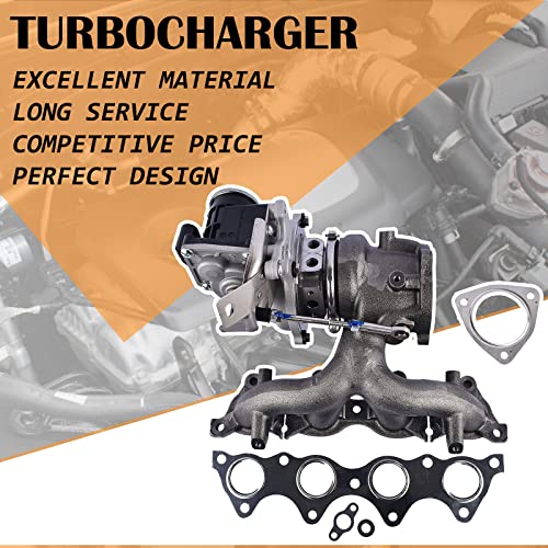 Image of 28231-2B760 Turbo Charger with Gasket Fits for 2016-2018 Tucson 1.6L Replace 282312B760