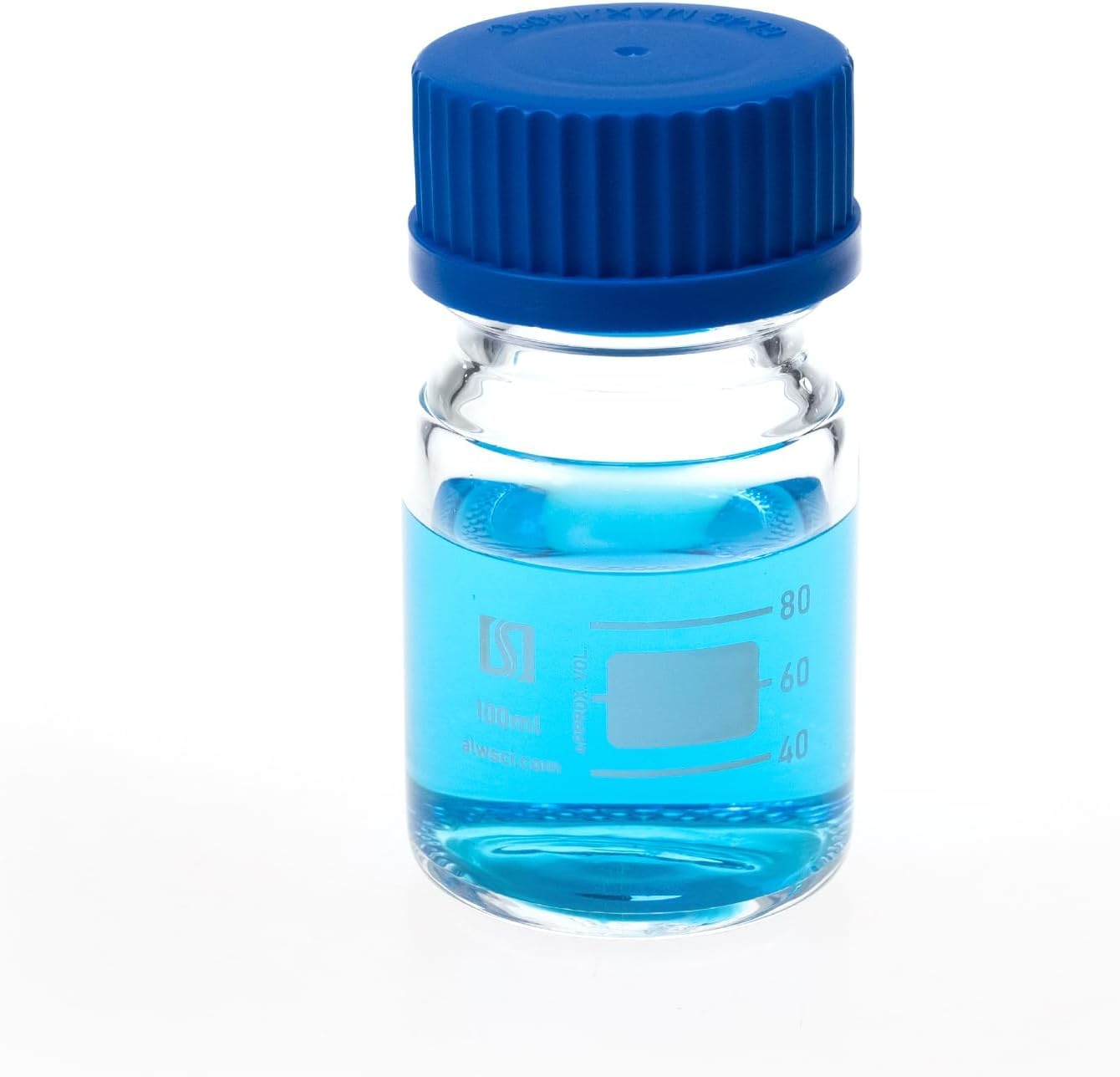 Bouteille de réactif en borosilicate 3.3 ALWSCI haute résistance 100mL
