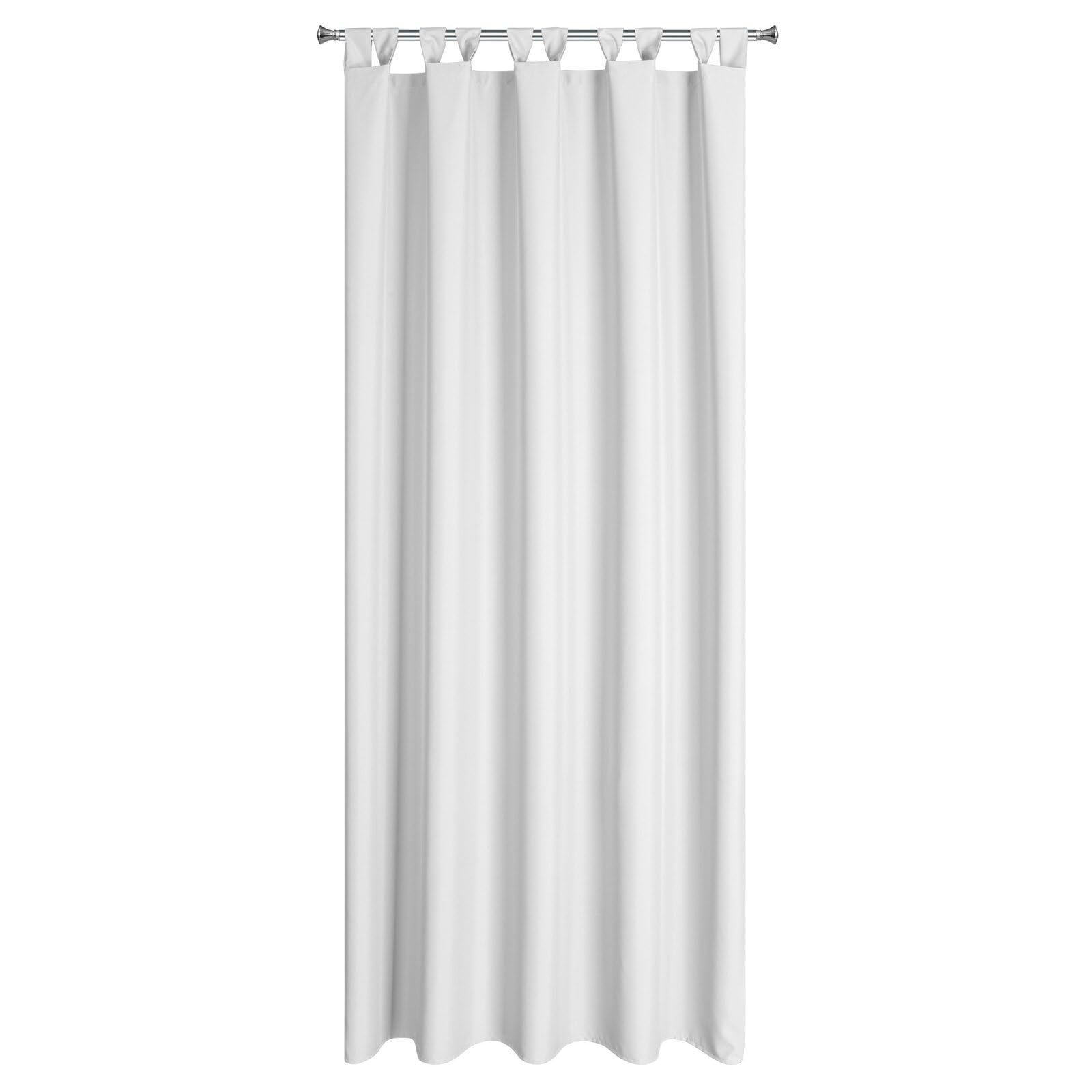 Eurofirany Garden Outdoor Tent with Loops – 1 Piece. Waterproof Curtains for Terazze, Tent for Gazebo Pergola Patio Balcony, Sun Protection and Privacy, 155 x 260 cm, White - 4