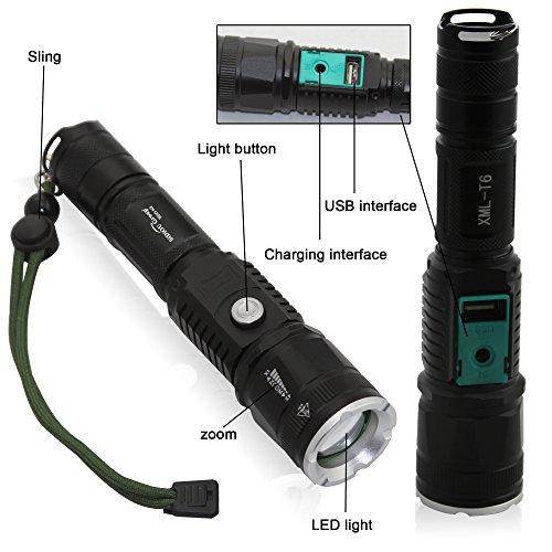 Sidiou Group 2nd Generation torcia ricaricabile