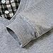 ALISISTER Toddler Boys Sweatshirt Grey 2t Crewneck Thin Plaid Collar Long Sleeve Shirts Fall Winter Pullover Tops