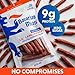 Bavarian Meats Lil' Landjaeger Meat Sticks, Smoked Sausage Protein Snacks, Zero Sugar, Great Source of Protein, Gluten Free, Keto Friendly Low Carb Snack, 10 Ounce