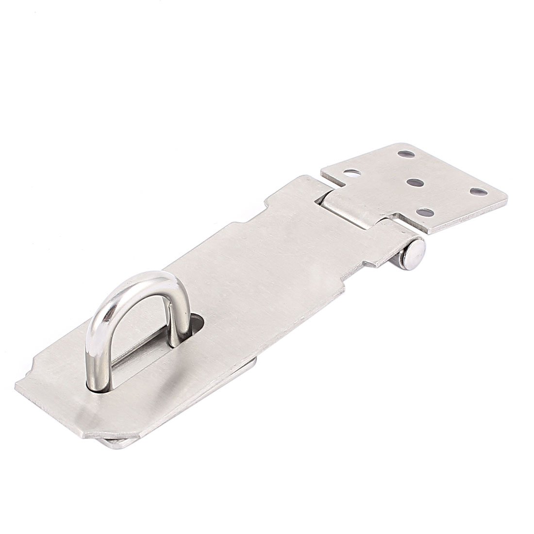 Loquet De Porte Métallique – Fermoir + Staple Argent – 14 Cm – Uxcell – Pour Cadenas