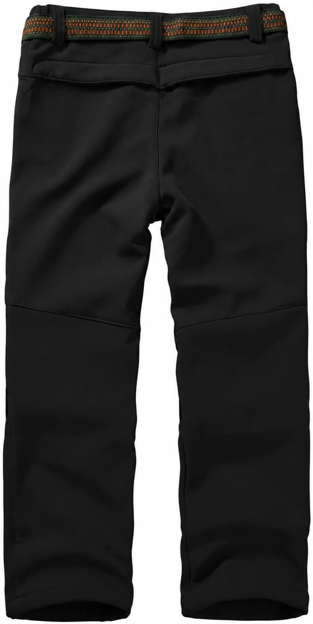 Kids Snow Pants Waterproof Fleece Lined