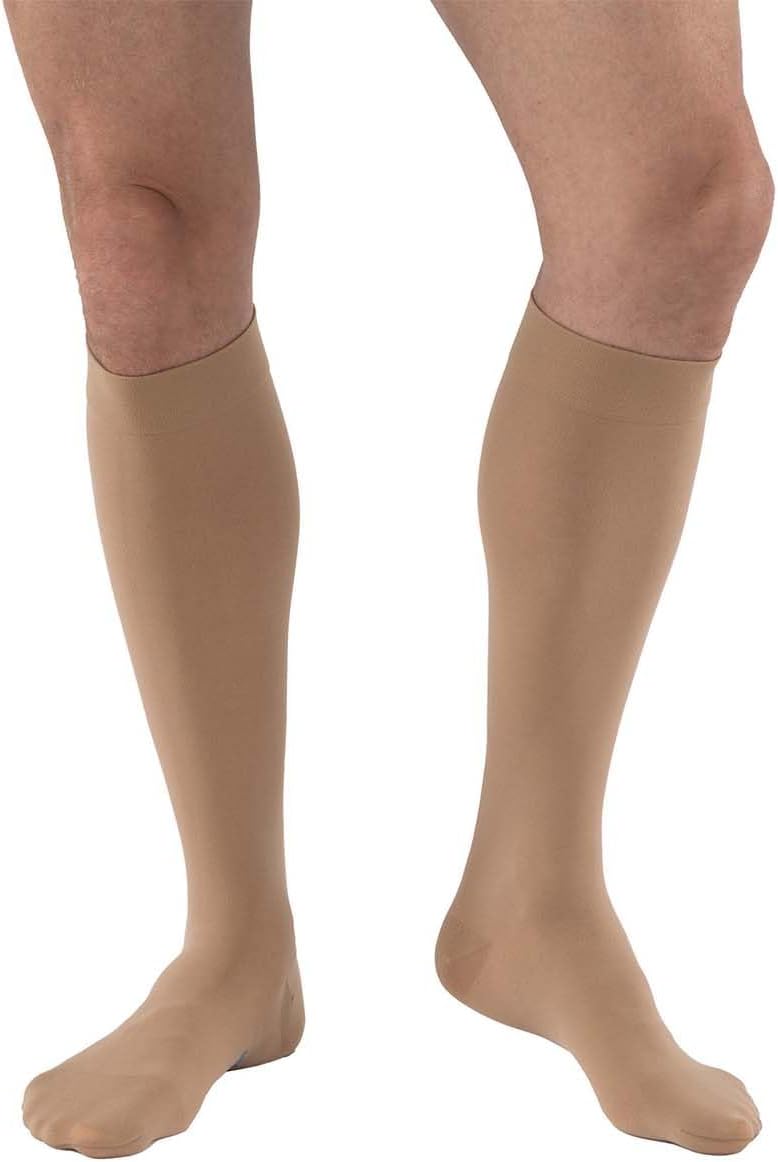 JOBST Relief 30-40 mmHg Compression Stockings, Knee High, Closed Toe | Compression Socks for Women/ Men for Tired, Aching or Swollen Legs