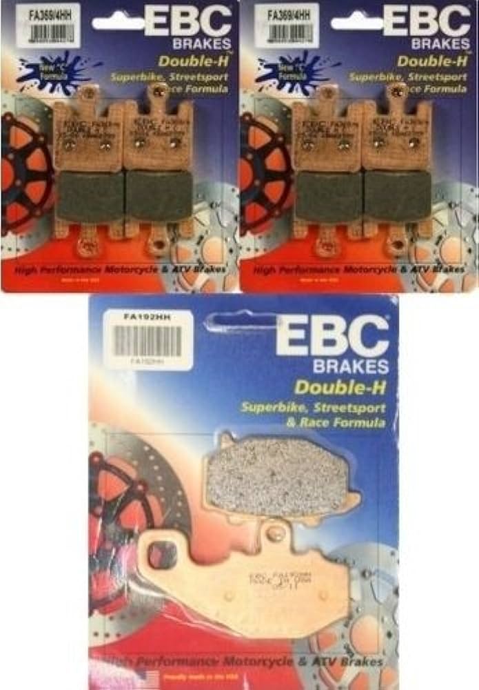 Amazon.com: EBC HH Front + Rear Brake Pads (3 Sets) 2003