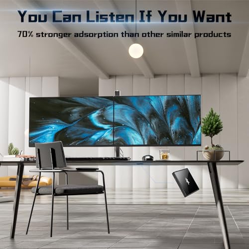 128GB(9800 Hour) 2-Sides Magnetic Voice Recorder, Recording Device with Al-Triple Noise Cancellation, Voice Activated Recorder 90 Days Storage Capacity, MP3 Form Audio Recorder, for Meetings Intervie — view 6