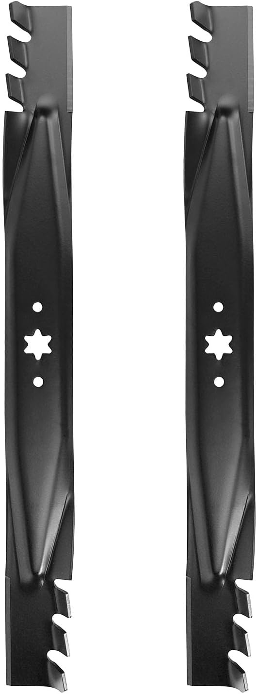Mulching Blade 46 '' Fit for Cub Cadet 942-04290-X, 742-04244, 942-04244, 942-04244A,for MTD 742-04290, 942-04244A, 942-04290, 942-04290-X Mower Blades 2Pack