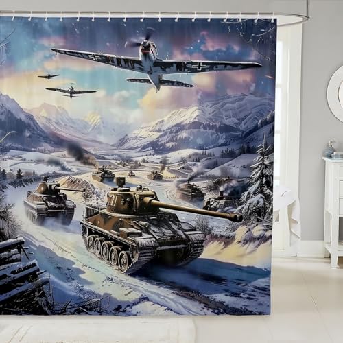 Castle Fairy Tank Shower Curtain 72