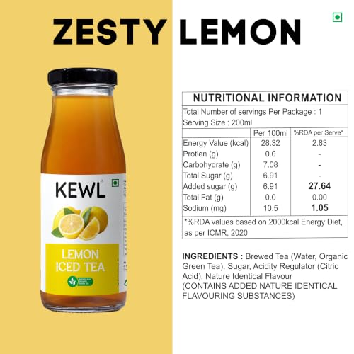 Image of KEWL Lemon Iced Tea, 1x200ml