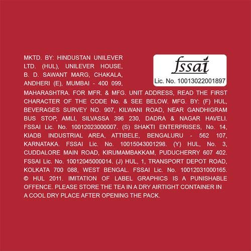 Image of Brooke Bond 3 Roses Dust Tea, 1Kg - Assam