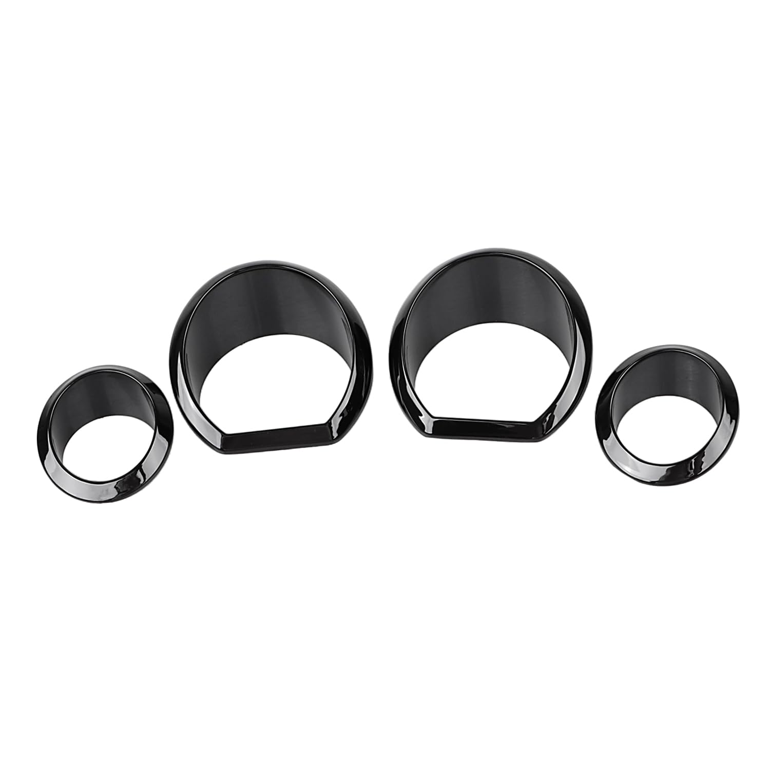 Manometerblende Zierring-Kit Harley Electra Glide Street Glide Ultra Limited Tri Glide 2014-2023