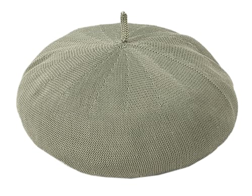 GUZOSJO Straw French Beret Hats - Solid Color Artist Beret Hat for Kids