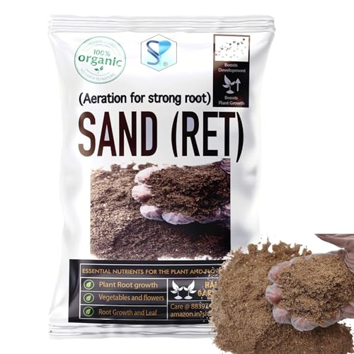Image of Sand (Ret) for Home Gardening | Potting Mix | Aeration and Drainage for Plant Roots (1.9 Kg)