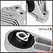 A-Premium 3PCS Engine Motor Mount and Transmission Mount Set Compatible with Jeep Cherokee 2014 2015 2016 2017 2018, L4 2.4L, Naturally Aspirated, Replace# 68256971AB, 68418876AB