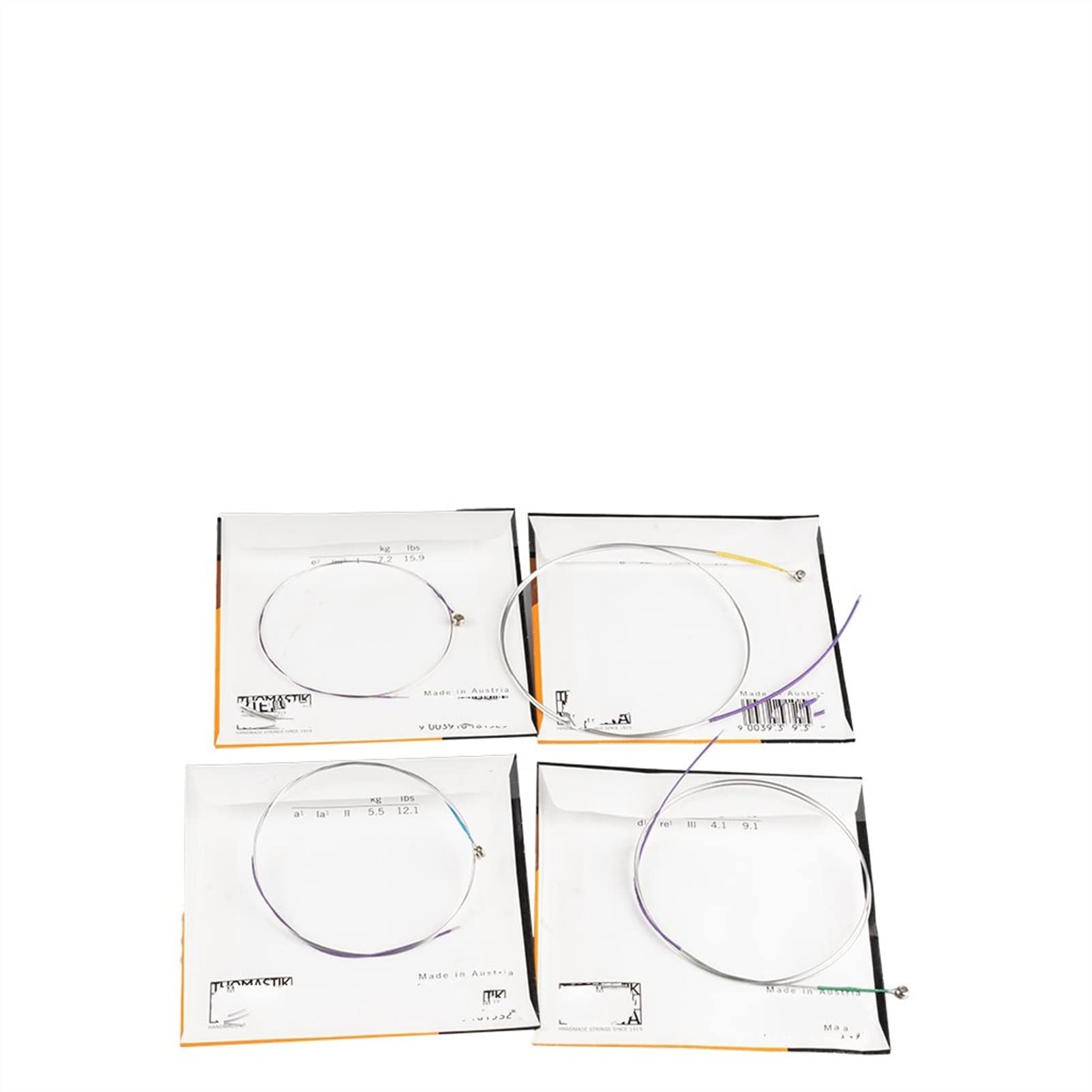 Partes violín 4/4 Strings De Violín Fiddle String Dominant Media Violin Strings Full Set G D A E Instrumentos De Cuerda
