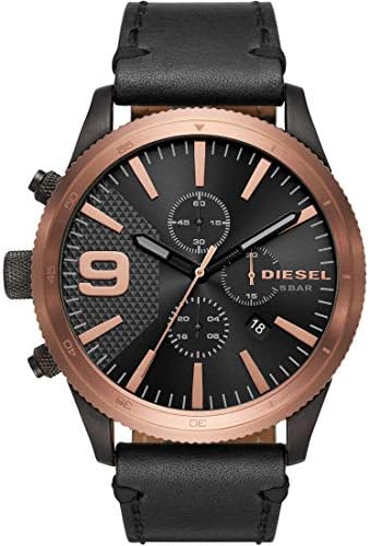 Diesel Rasp masculino - DZ4445, Preto, One Size, Lixa - DZ4445