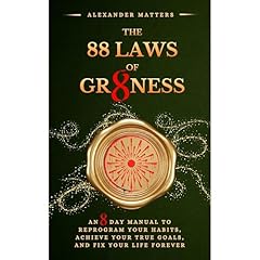The 88 Laws of Greatness Audiolibro Por Alexander Matters arte de portada