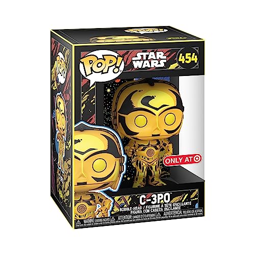 Funko Pop! Star Wars: Retro Series - C-3PO - Star Wars Comics - Figura de Vinilo Coleccionable - Idea de Regalo- Mercancia Oficial - Juguetes para Niños y Adultos - Comic Books Fans