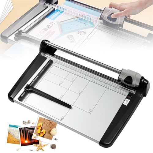 Taglierina manuale resistente – Strumento di taglio professionale per taglio di precisione e artigianato in casa, ufficio o scuola