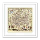 The size of each print is 22.86 x 22.86 cm (9 x 9 inches).