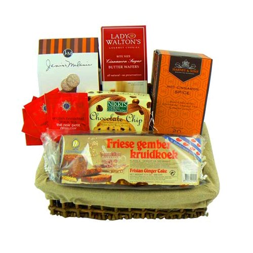Gift BasketsTea and Cookie Gift Basket