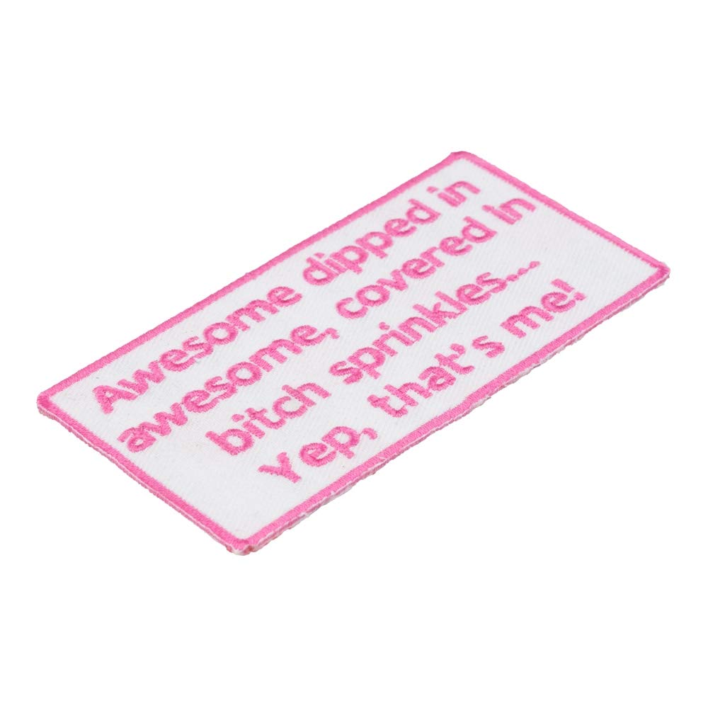 Awesome Dipped In Awesome Patch, Funny Women's Patches